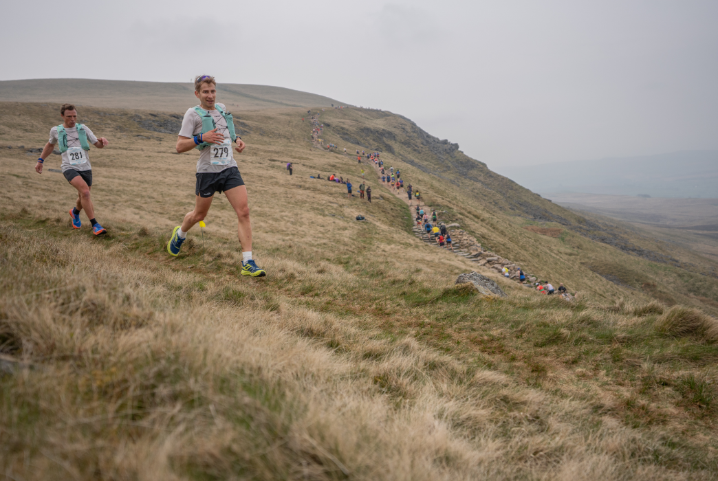 Clovis Chaverot and Yannick Noel on the Three Peaks Course