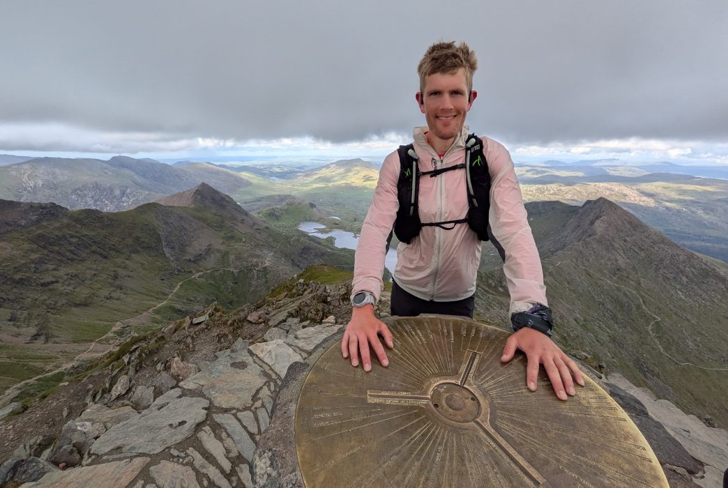 INOV8 ambassador Alex Staniforth during his 446 Mountains challenge.